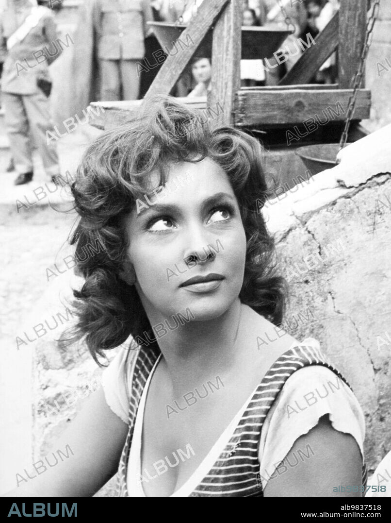 GINA LOLLOBRIGIDA in THE LAW, 1959 (LA LEGGE), directed by JULES DASSIN. Copyright M.G.M.