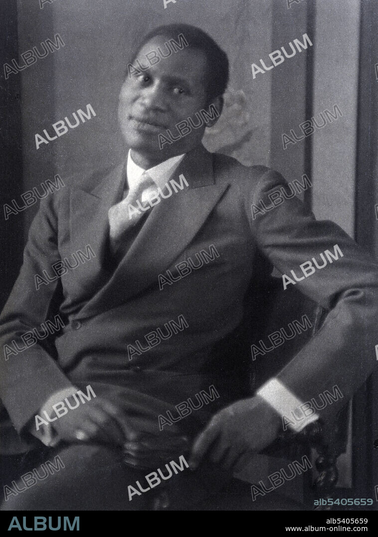 Paul Robeson, American Singer and Actor