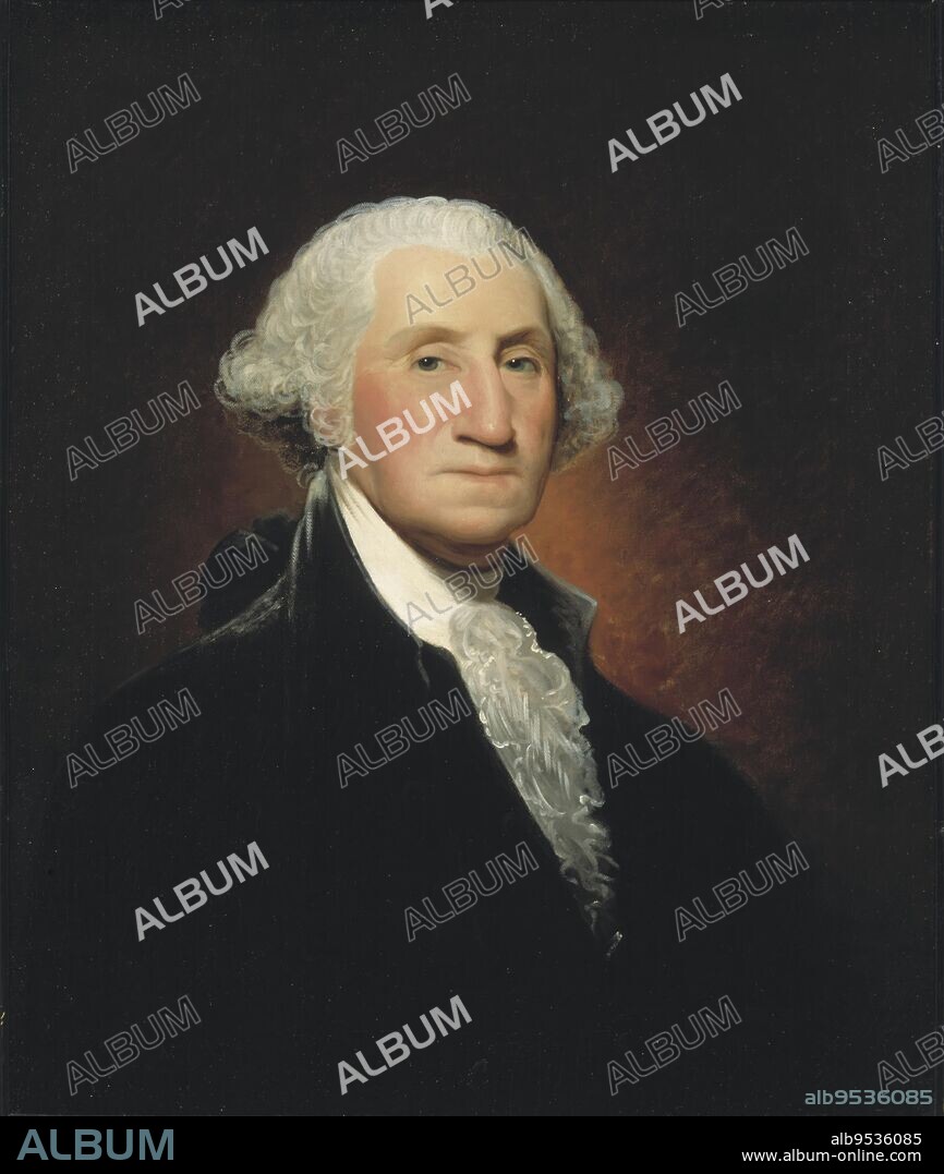 WILLIAM WINSTANLEY (attributed). George Washington. oil on canvas. Date: 1803?.