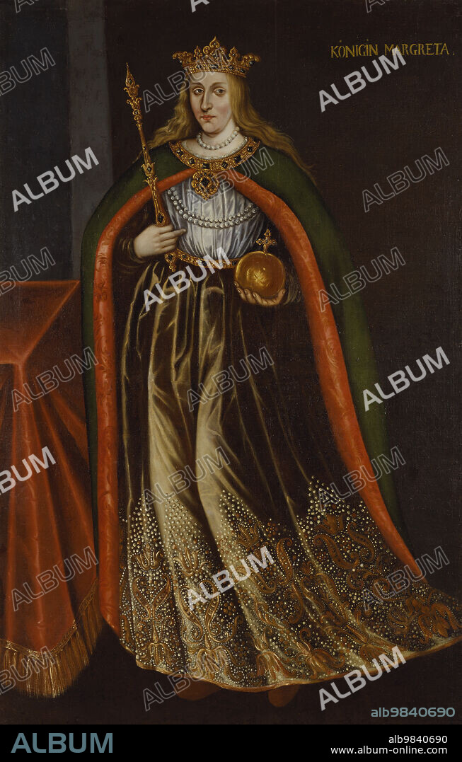 ANON. Margareta, 1353-1412, Queen of Denmark, Norway and Sweden, c14th century.