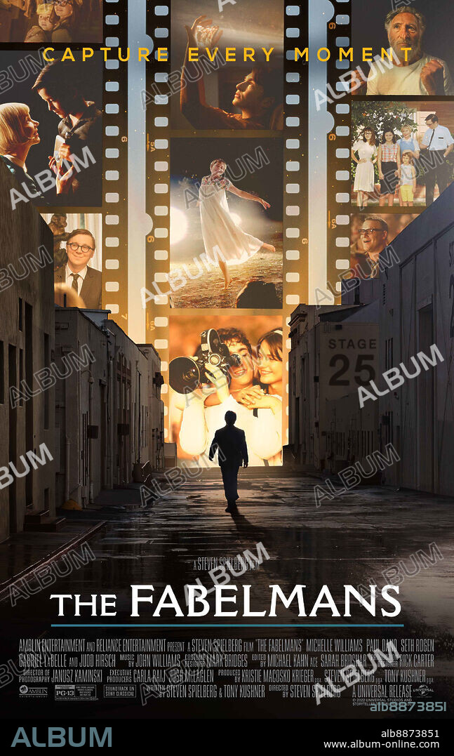 Poster of THE FABELMANS, 2022, directed by STEVEN SPIELBERG. Copyright Universal Pictures / Amblin Partners.