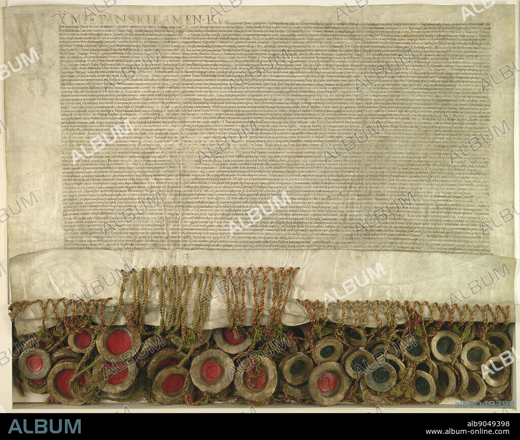 Union of Lublin (1569). Poland's union with the Grand Duchy of Lithuania, signed in Lublin on 1 July 1569, was the final stage of the process begun at Krewo on 14 August 1385, by which the grand duke of Lithuania, Jogaila - who became King Wladyslaw II Jagiello of Poland - pledged to associate the territories of Lithuania and Ruthenia with the Polish Kingdom in a permanent union.