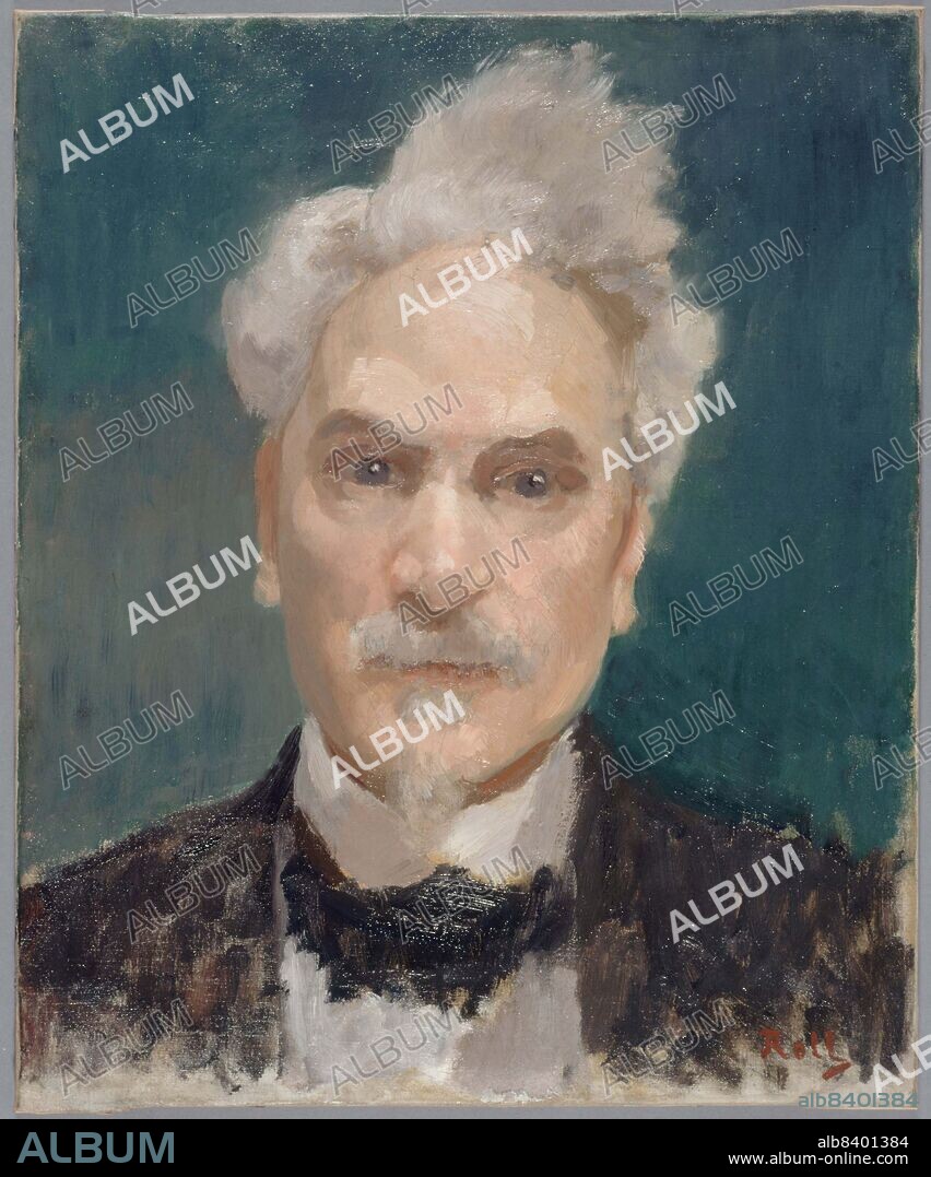 ALFRED PHILIPPE ROLL. Henri Rochefort (Victor-Henri, marquis de Rochefort-Luçay, 1831-1913, dit), journaliste, homme politique et écrivain, between 1846 and 1913.