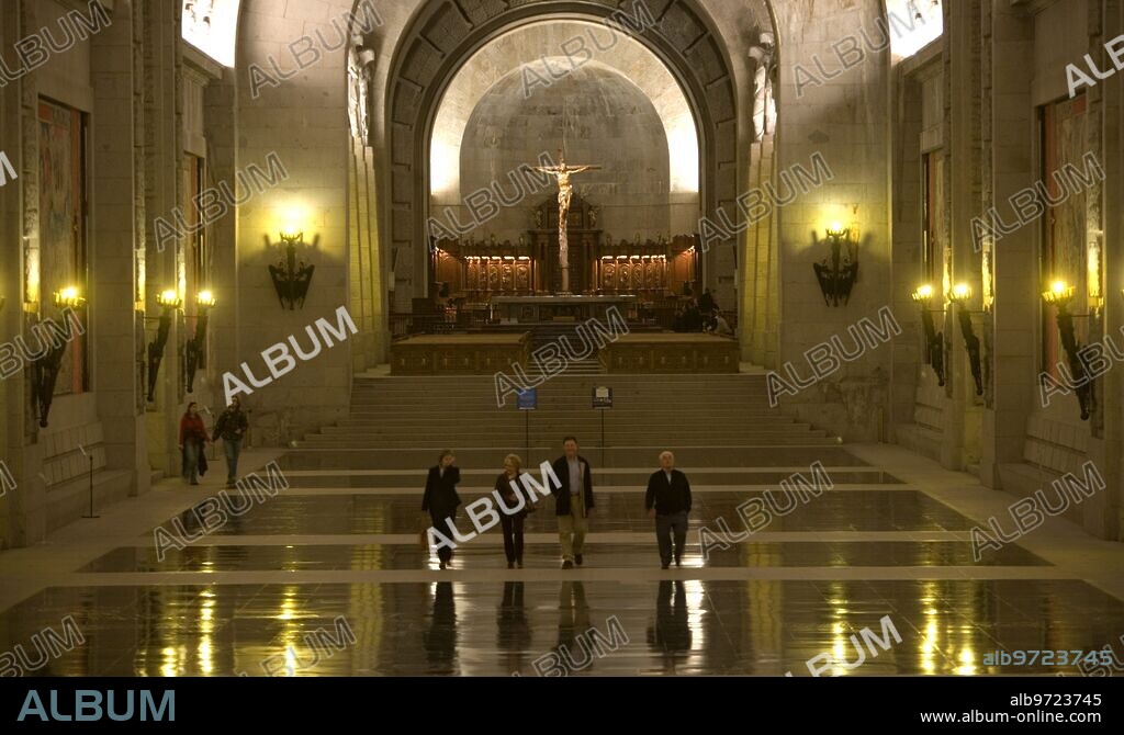 San Lorenzo de El Escorial (Comunidad de Madrid), 14/11/2007. Misa solemne en la Basílica del Valle de los Caídos. Foto: Ignacio Gil. ARCHDC.