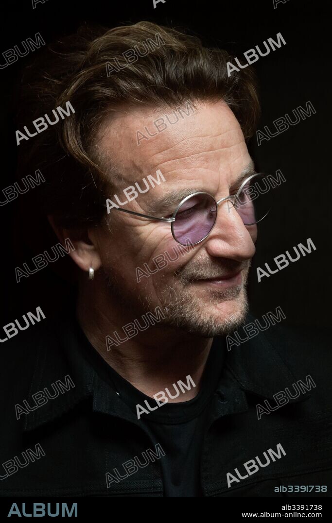 June 19, 2017 - New York, New York, USA - The musician Bono (Ireland) of U2, New York, New York, June 19, 2017. Photograph Â© Beowulf Sheehan. 19/06/2017