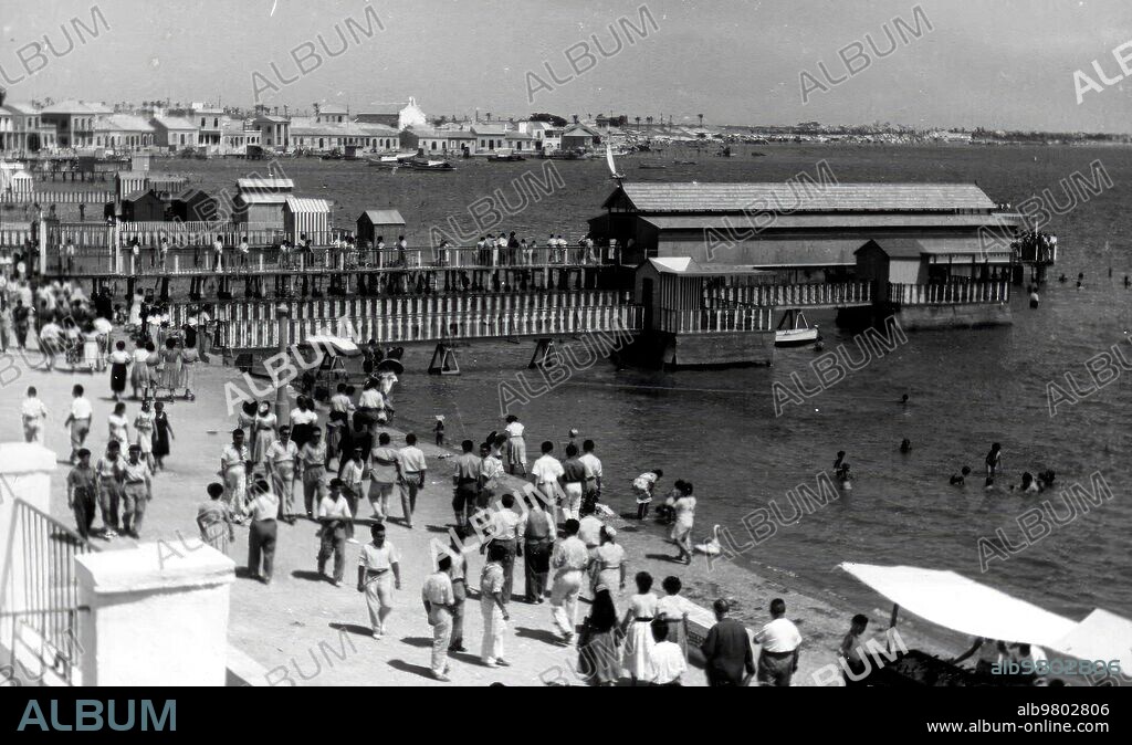 1960. San Antonio Spa in Los Alcázares (Murcia).