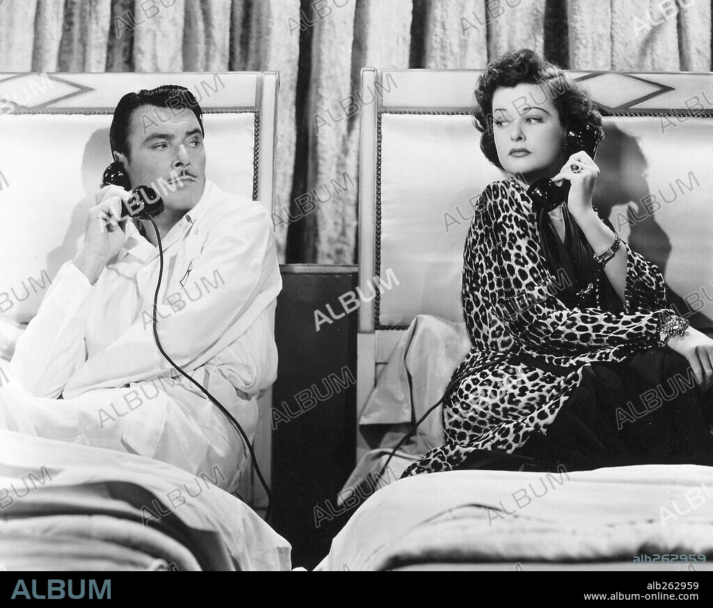 GEORGE BRENT and JOAN BENNETT in TWIN BEDS, 1942, directed by TIM WHELAN. Copyright UNITED ARTISTS.