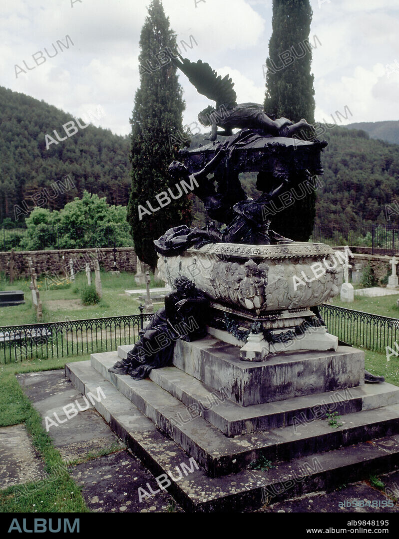 MARIANO BENLLIURE Y GIL. MAUSOLEO DE JULIAN GAYARRE.