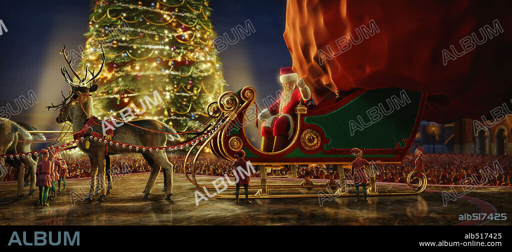 THE POLAR EXPRESS, 2004, réalisé par ROBERT ZEMECKIS. Copyright WARNER BROS. PICTURES.