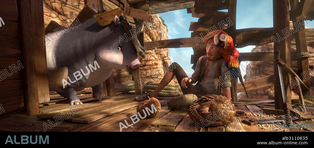 ROBINSON CRUSOE, 2016, directed by VINCENT KESTELOOT. Copyright StudioCanal/nWave Pictures/uFilm / Cortesía.
