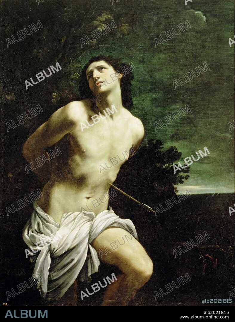 Guido Reni / 'Saint Sebastian', 1617-1619, Oil on canvas, 170 x 133 cm, P00211.