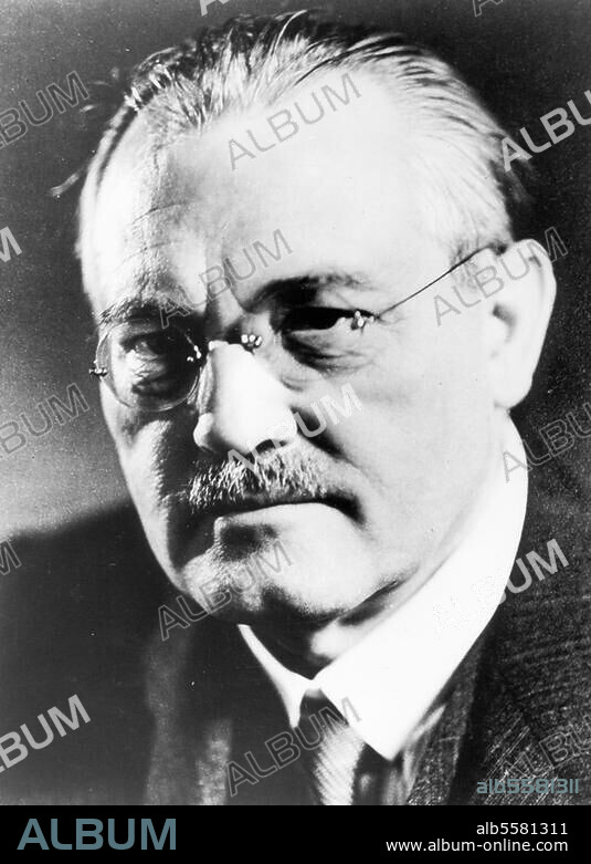 Bosch, Carl Chemiker (Nobelpreis für Chemie 1931). Köln 27.8.1874 - Heidelberg 26.4.1940. Porträtaufnahme, um 1935.