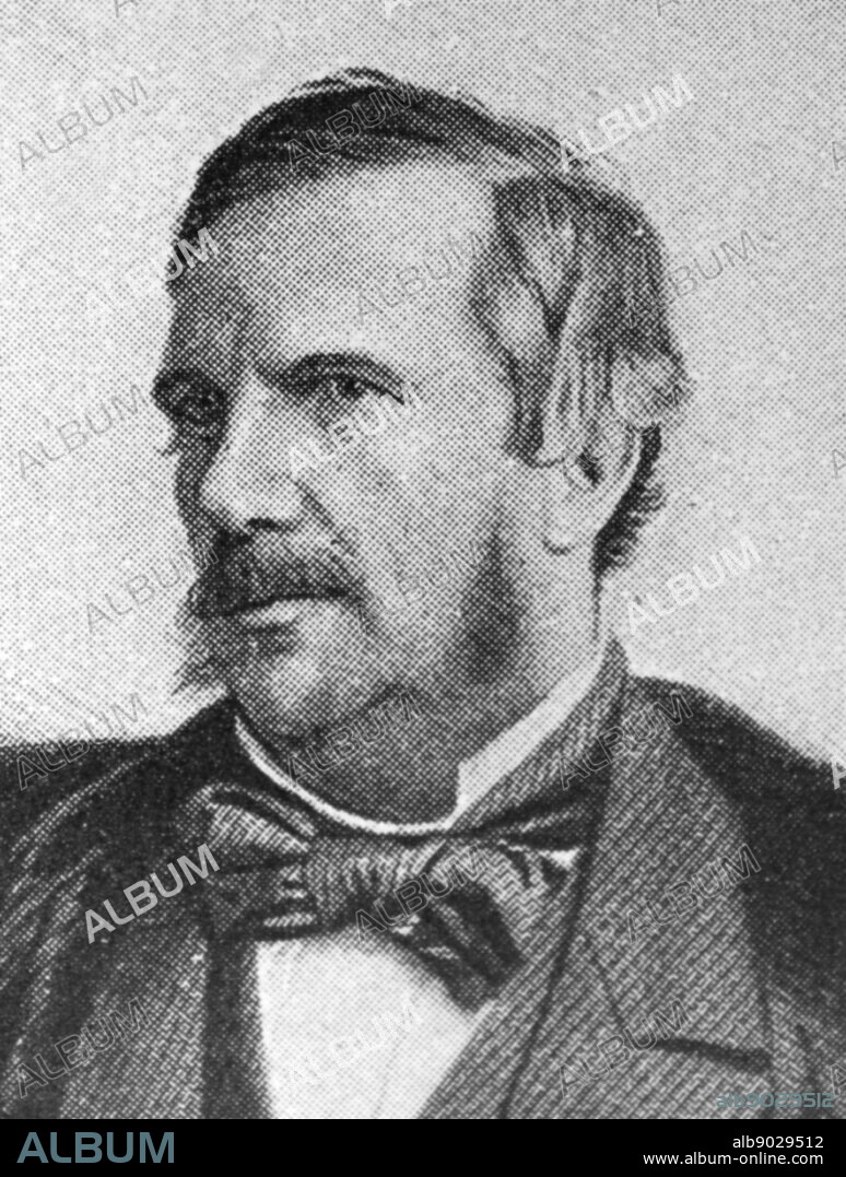 Portrait of John Lawrence, 1st Baron Lawrence (1811-1879) an Englishman who became a prominent British Imperial statesman who served as Viceroy of India.