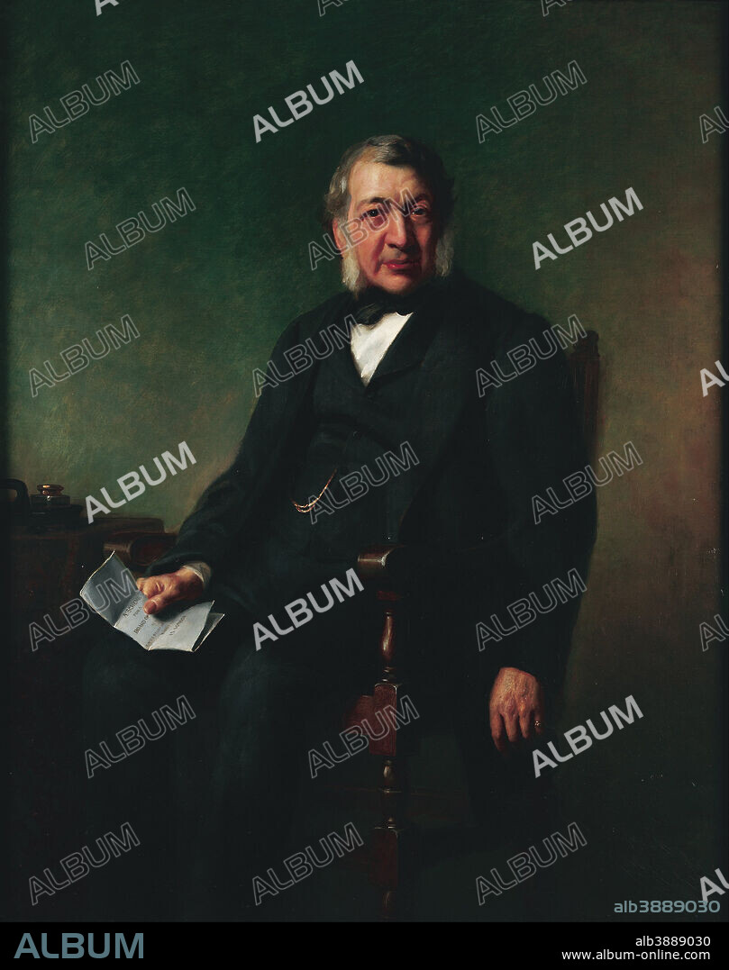 UNKNOWN. Ephraim Alex. Date/Period: Late 19th century. Oil painting. Height: 1,160 mm (45.66 in); Width: 1,458 mm (57.40 in).