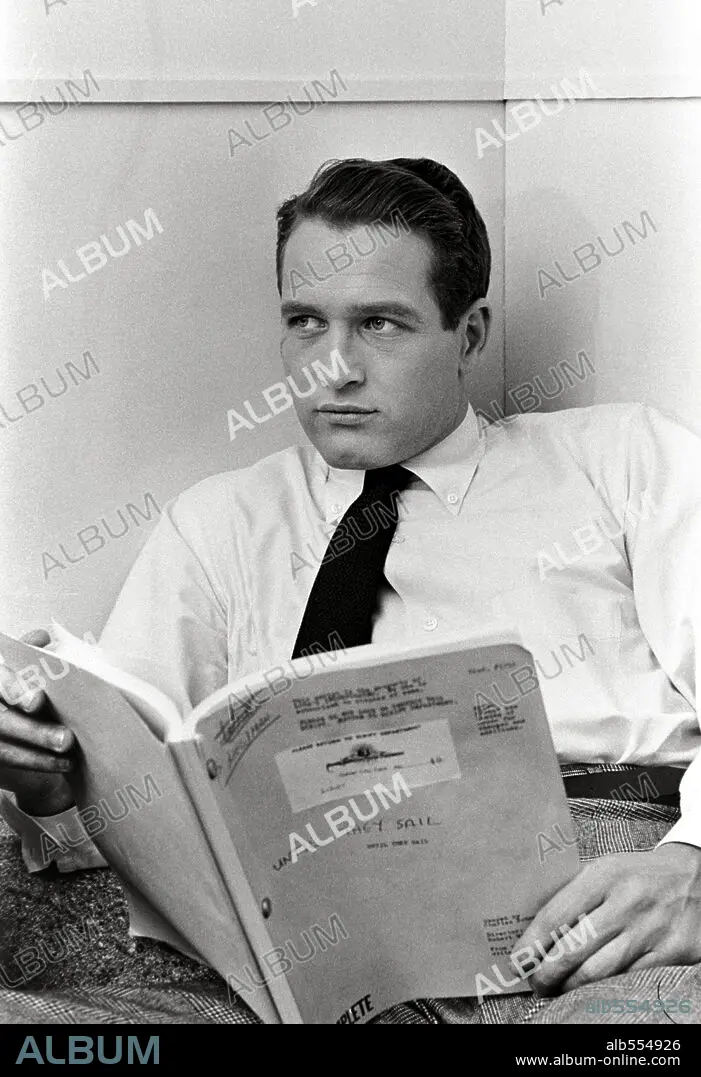 Paul newman in until they sail 1957 directed by robert wise