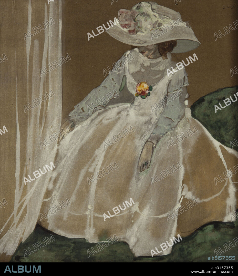 XAVIER GOSÉ I ROVIRA. Lady. Oil.
