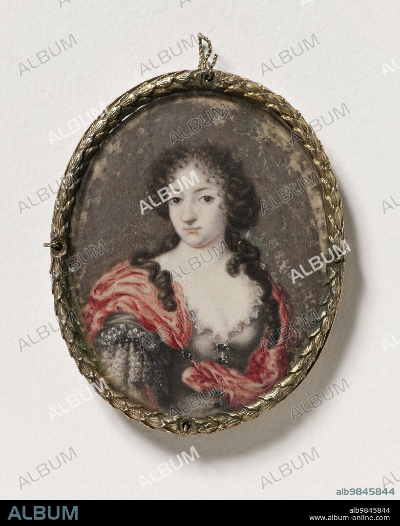 ULRIKE ELEONORE VON DÄNEMARK. Selfportrait, 17th century.