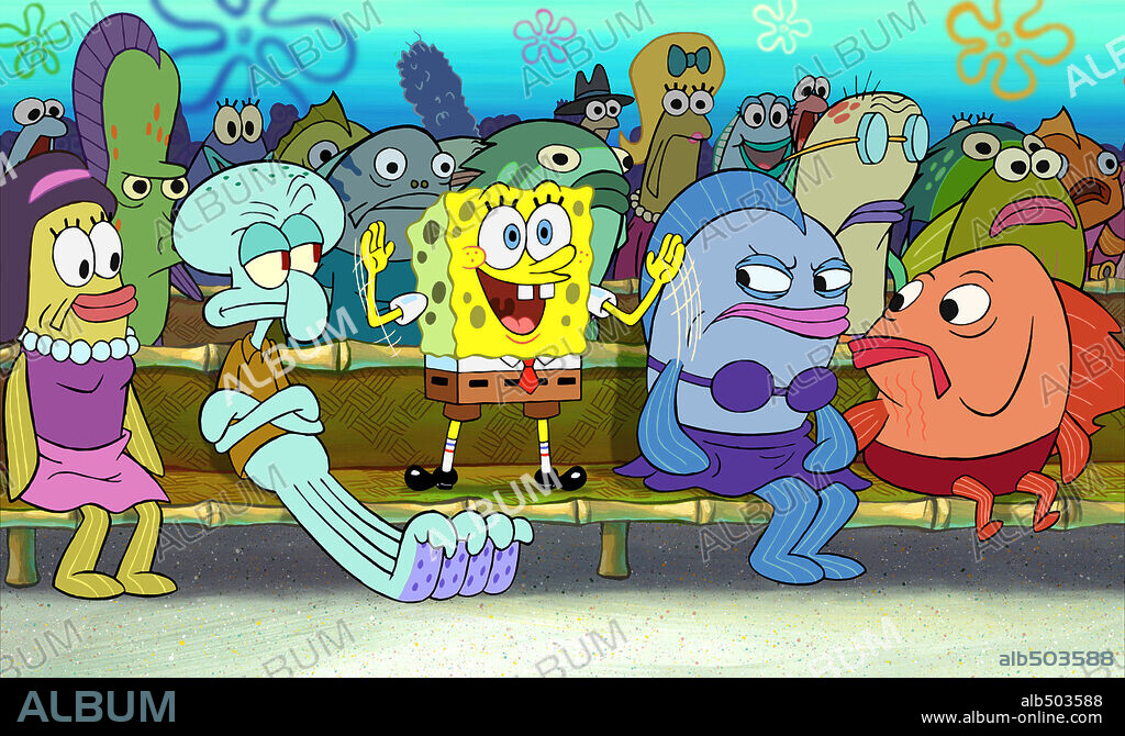 THE SPONGEBOB SQUAREPANTS MOVIE, 2004, directed by SHERM COHEN and STEPHEN HILLENBURG. Copyright PARAMOUNT PICTURES.