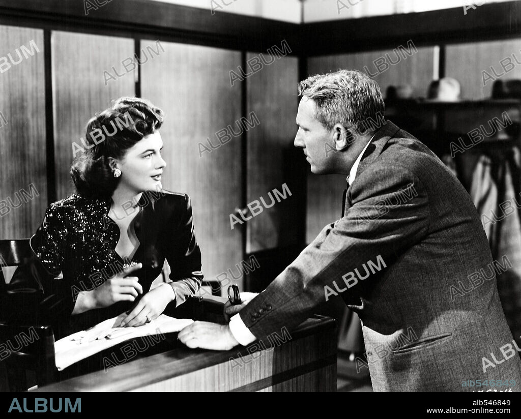 JEAN HAGEN y SPENCER TRACY en LA COSTILLA DE ADÁN, 1949 (ADAM'S RIB), dirigida por GEORGE CUKOR. Copyright M.G.M.