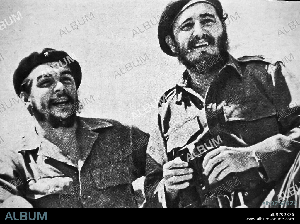 Che Guevara And Fidel Castro.