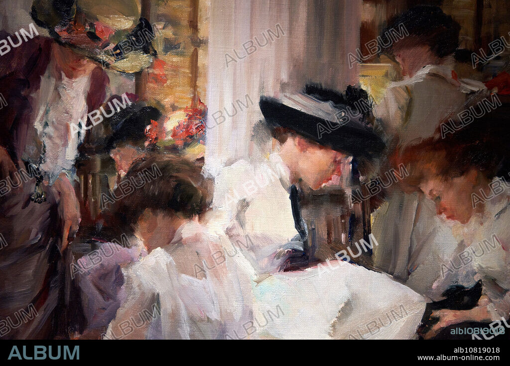 The Shoe Shop, Hacia 1911, Elizabeth Sparhawk-Jones (1885-1968), Thyssen Bornemisza Museum, Madrid, Spain, Europe,.
