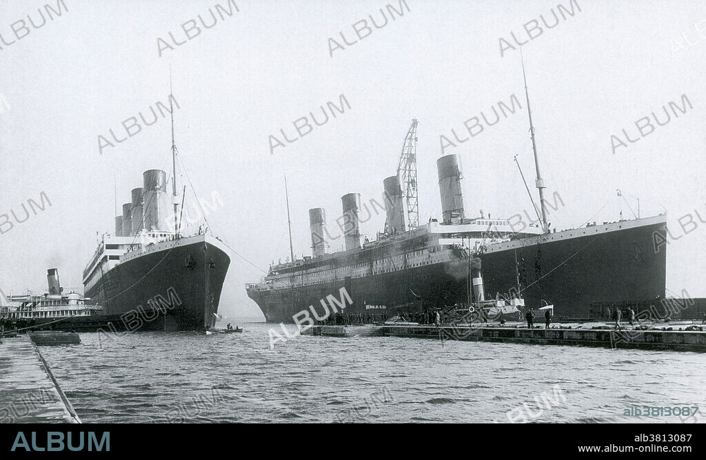 RMS Olympic and RMS Titanic, 1911