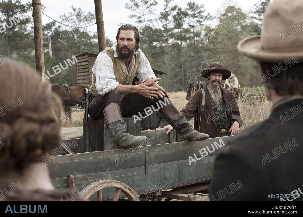 MATTHEW McCONAUGHEY en LOS HOMBRES LIBRES DE JONES, 2016 (THE FREE STATE OF JONES), dirigida por GARY ROSS. Copyright LARGER THAN LIFE.
