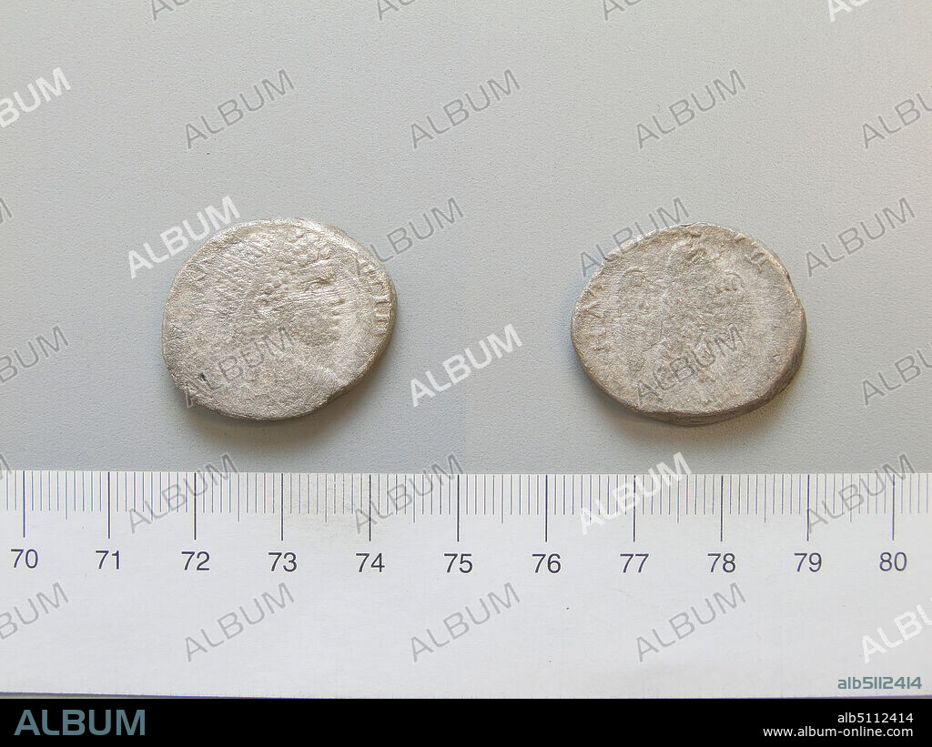 Ruler: Caracalla, Roman Emperor, A.D. 188217, ruled A.D. 198217, Mint: Carrhae, Tetradrachm of Caracalla, Roman Emperor from Carrhae, 21517, Silver, 10.28 g, 12:00, 27 mm, Made in Carrhae, Mesopotamia, Roman, 3rd century A.D., Numismatics.