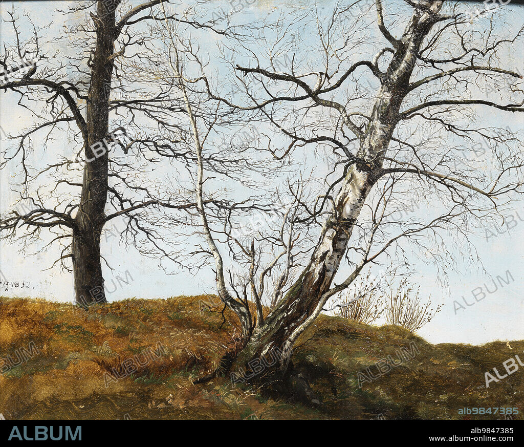 JULIUS VON LEYPOLD. Oak and birch. Our.1832.