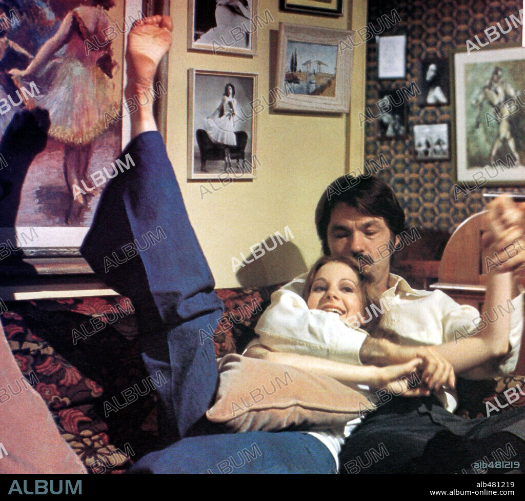 LESLIE BROWNE y TOM SKERRITT en PASO DECISIVO, 1977 (THE TURNING POINT), dirigida por HERBERT ROSS. Copyright 20TH CENTURY FOX.