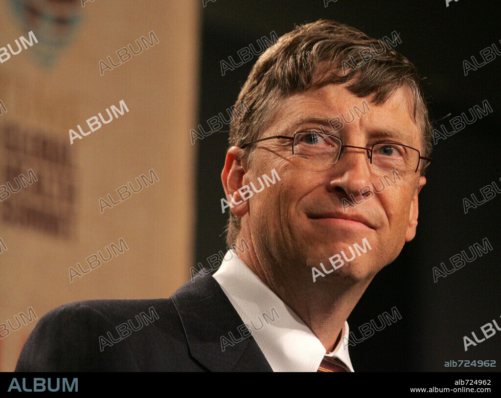 Nov 02, 2005; New York, NY, USA; BILL GATES at the Time Global Health Summit held at Jazz at Lincoln Center. Mandatory Credit: Photo by Nancy Kaszerman / ZUMA Press. (©) Copyright 2005 by Nancy Kaszerman. 02/11/2005