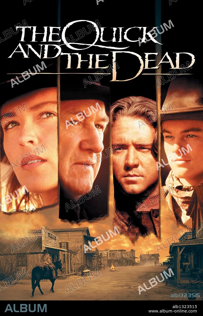 Poster of THE QUICK AND THE DEAD, 1995, directed by SAM RAIMI. Copyright COLUMBIA TRISTAR.