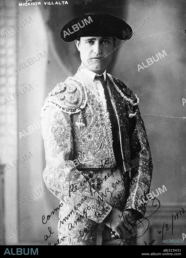 El torero Nicanor Villalta.