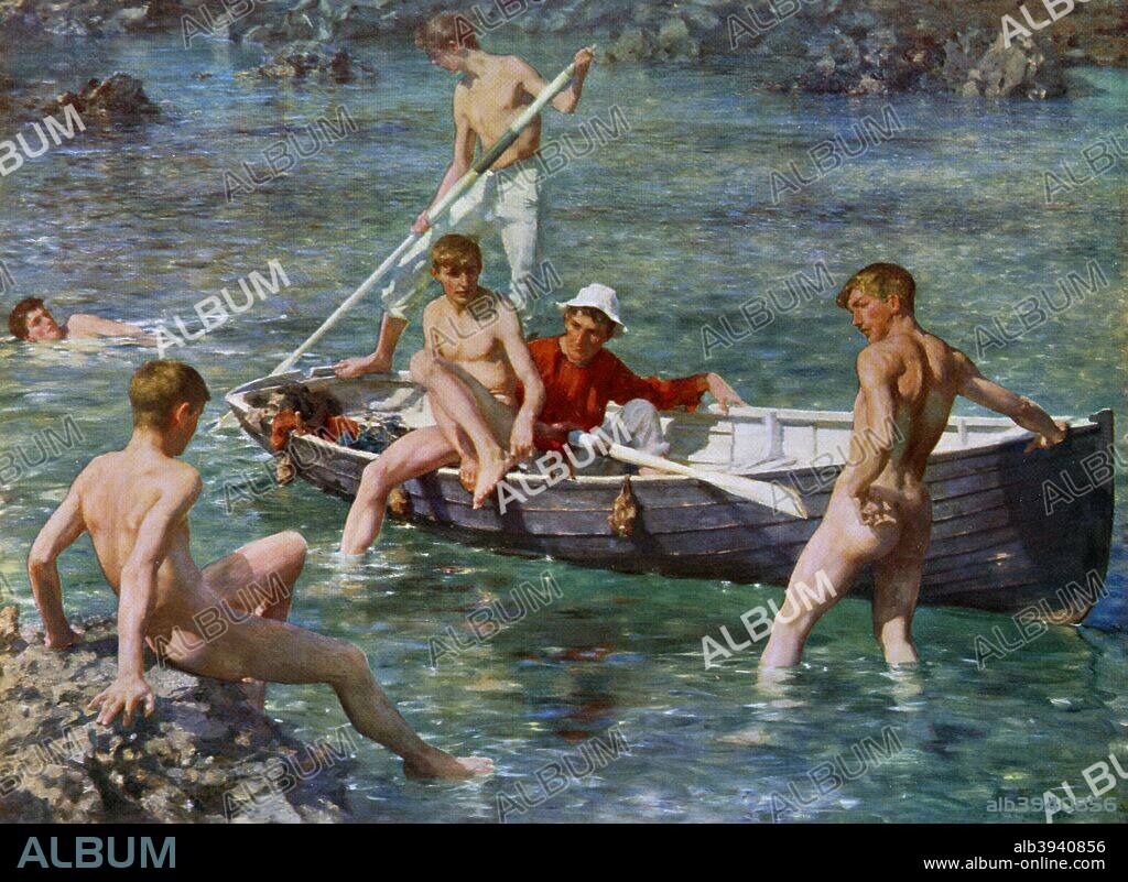 'Ruby, Gold and Malachite', 1902, (1912). A colour print from Famous Paintings, with an introduction by Gilbert Chesterton, Cassell and Company, (London, New York, Toronto, 1912).