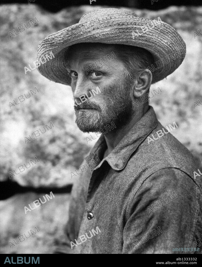 KIRK DOUGLAS in LUST FOR LIFE, 1956, directed by VINCENTE MINNELLI. Copyright M.G.M.