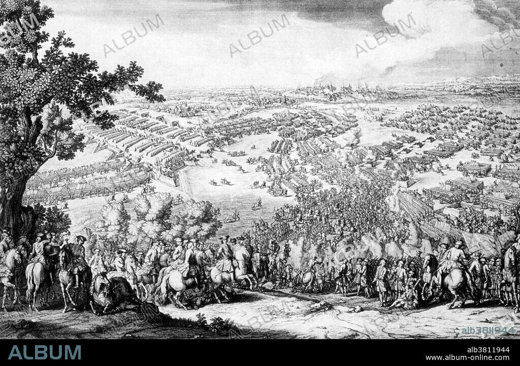 The Battle of Poltava on July 8, 1709 was the decisive victory of Peter I of Russia over the Swedish forces under Field Marshal Carl Gustav RehnskiÃ¶ld, in one of the battles of the Great Northern War. High-ranking Swedes captured during the battle included Field Marshal RehnskiÃ¶ld, major generals Schlippenbach, Stackelberg, Hamilton and Prince Maximilian Emanuel. Peter held a celebratory banquet in two large tents erected on the battlefield. The battle also bears major importance in Ukrainian national history, as Hetman of Zaporizhian Host Ivan Mazepa sided with the Swedes, seeking to create an uprising in Ukraine against the tsardom. The Great Northern War (1700-21) was a conflict in which a coalition led by the Tsardom of Russia successfully contested the supremacy of the Swedish Empire in Central, Northern, and Eastern Europe. The war ended with Sweden's defeat, leaving Russia as the new dominant power in the Baltic region and as a new major force in European politics. In Sweden, the absolute monarchy had come to an end with the death of Charles XII, and Sweden's Age of Liberty began.
