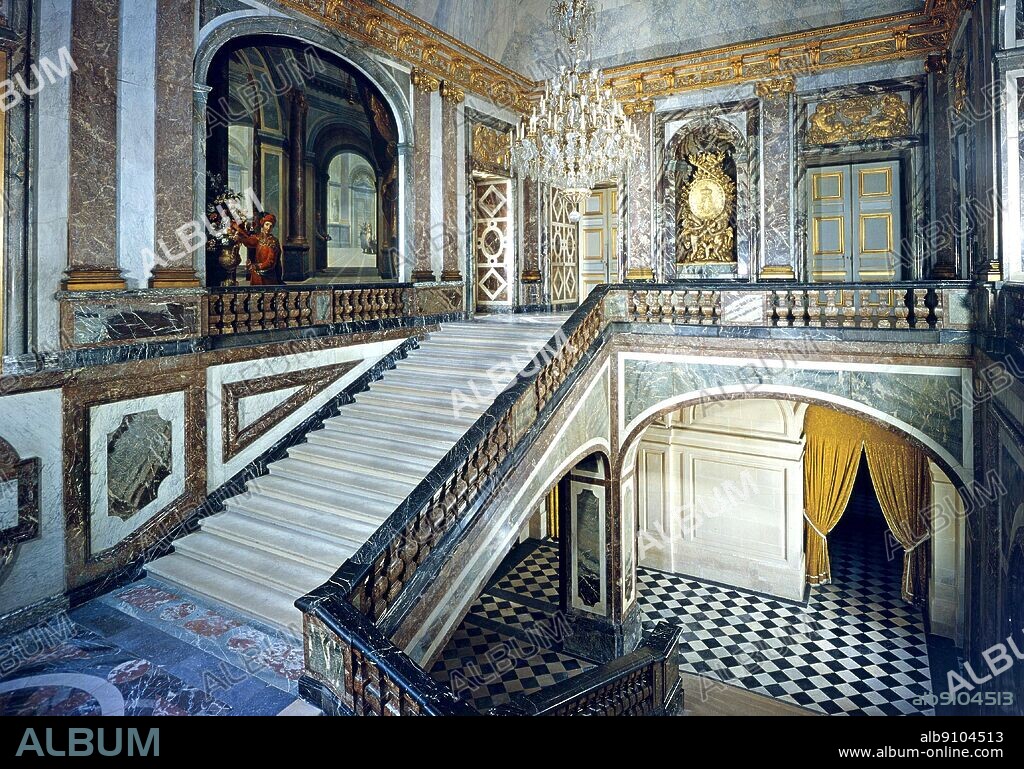 The Queen's staircase - Versailles?.