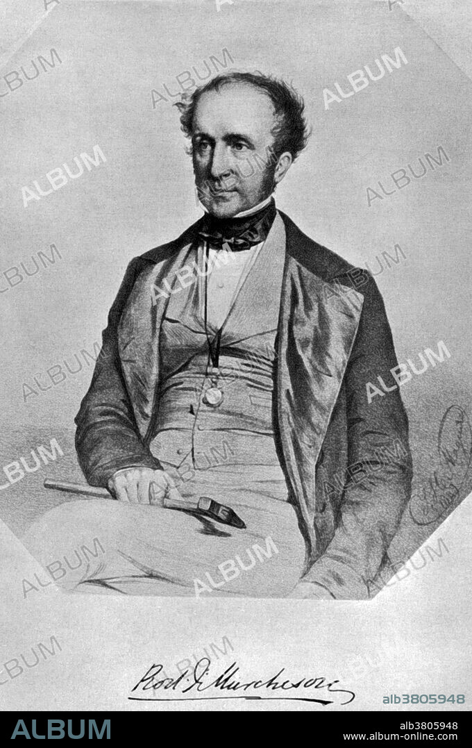 Sir Roderick Impey Murchison, (1792-1871), British geologist who first described and investigated the Silurian system.