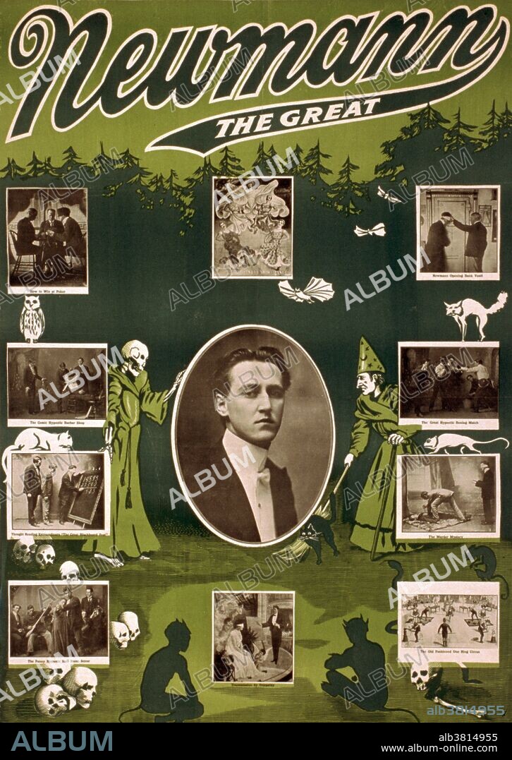 C.A. George Newmann, American Hypnotist