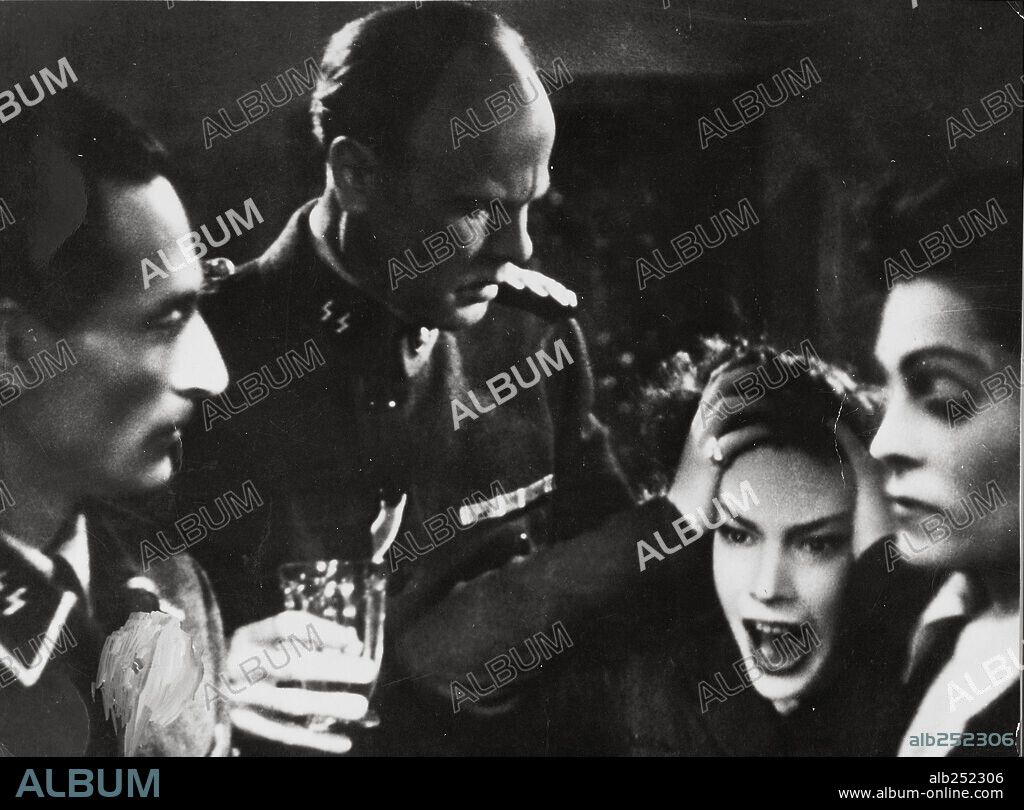 MARIANNE HOLD en ROMA, CIUDAD ABIERTA, 1945 (ROMA CITTA APERTA), dirigida por ROBERTO ROSSELLINI. Copyright EXCELSA/MAYER-BURSTYN.
