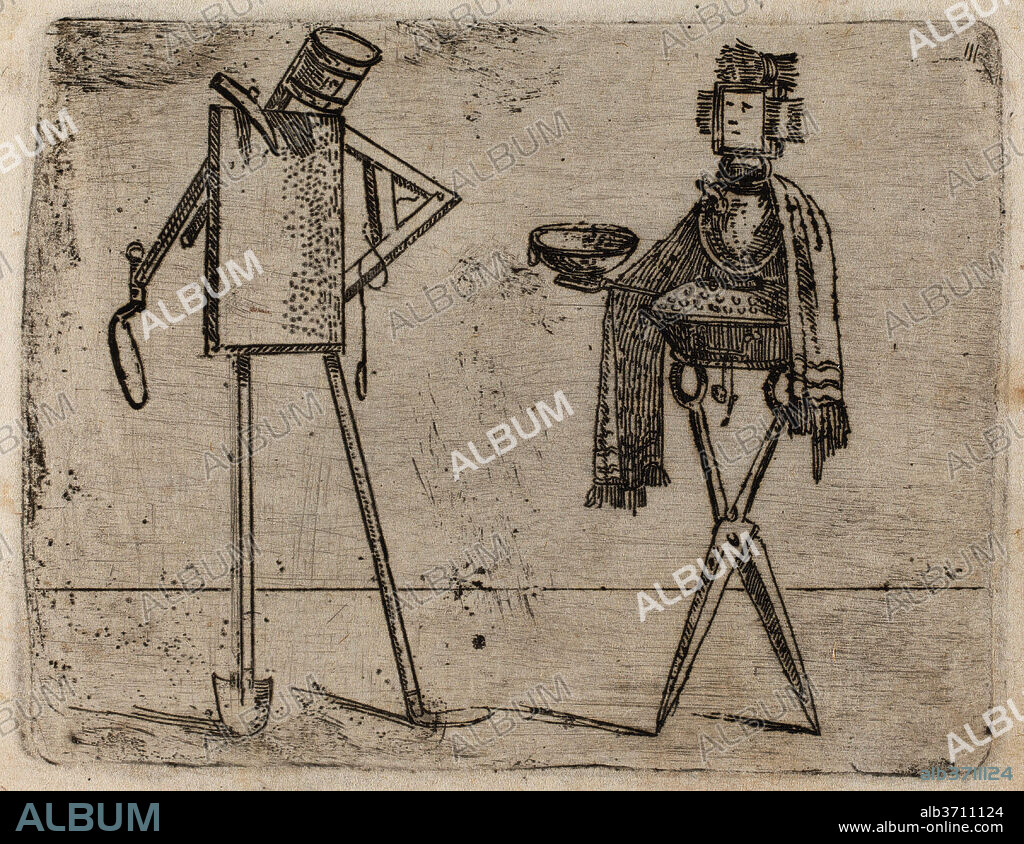 GIOVANNI BATTISTA BRACELLI. From "Bizzarie di varie Figure". Dated: 1624. Dimensions: plate: 8.5 x 10.9 cm (3 3/8 x 4 5/16 in.)  sheet: 11.2 x 15 cm (4 7/16 x 5 7/8 in.). Medium: etching.