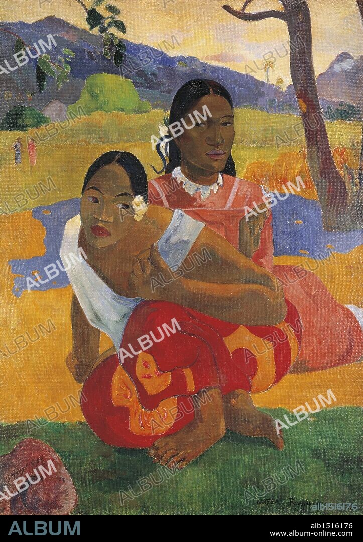 Paul Gauguin (1848-1903), Nafea Faaipoipo (When are You Getting Married?), 1892, oil on canvas.