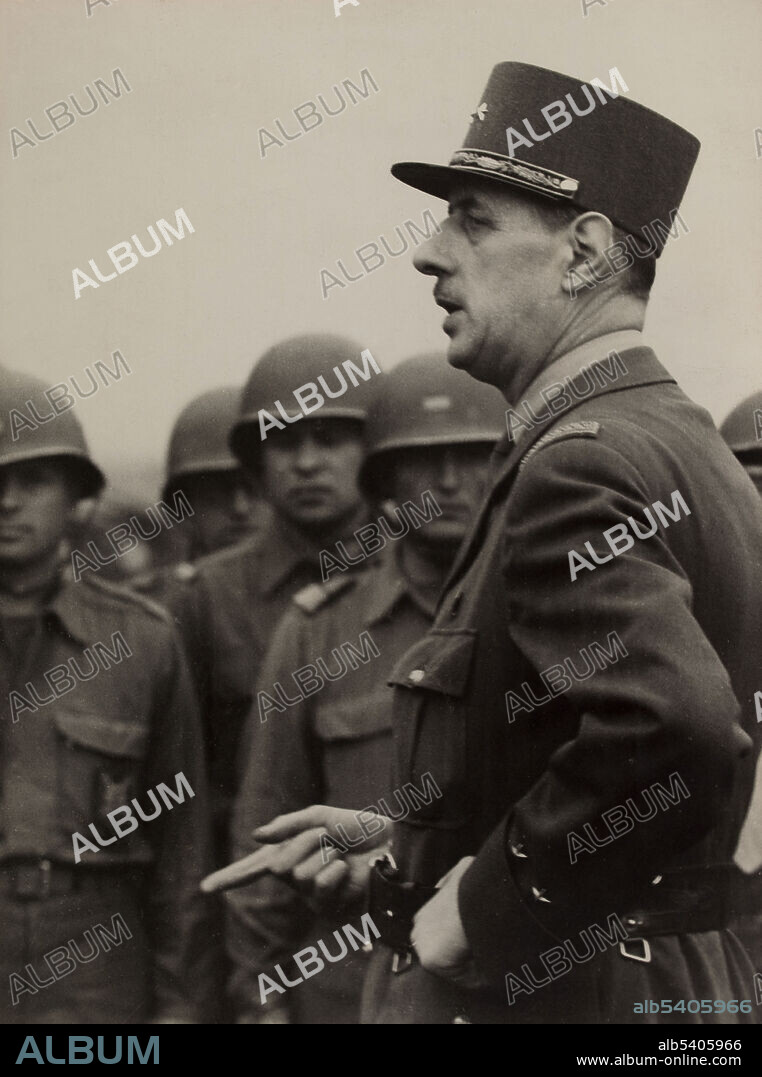 Charles De Gaulle, French Officer and Statesman