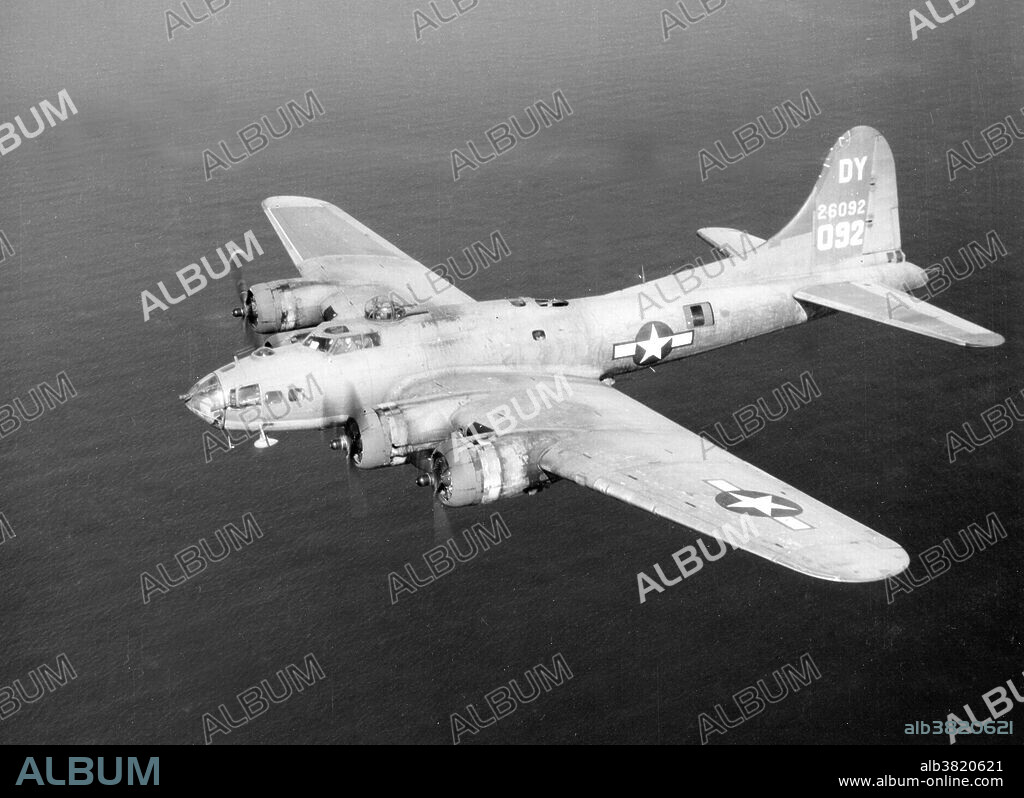 The Boeing B-17 Flying Fortress is a four-engine heavy bomber aircraft developed in the 1930s for the United States Army Air Corps (USAAC). The B-17 was primarily employed by the United States Army Air Forces (USAAF) in the daylight precision strategic bombing campaign of WWII against German industrial and military targets. The United States Eighth Air Force, based at many airfields in southern England, and the Fifteenth Air Force, based in Italy, complemented the RAF Bomber Command's nighttime area bombing in the Combined Bomber Offensive to help secure air superiority over the cities, factories and battlefields of Western Europe in preparation for the invasion of France in 1944. The B-17 also participated to a lesser extent in the War in the Pacific, early in WWII, where it conducted raids against Japanese shipping and airfields.