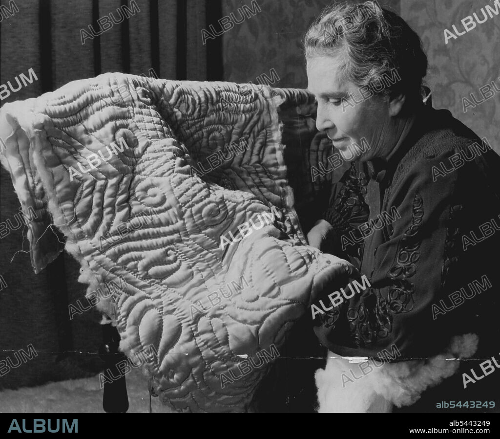 Mrs. Toby Browne of Binalong. August 23, 1937.