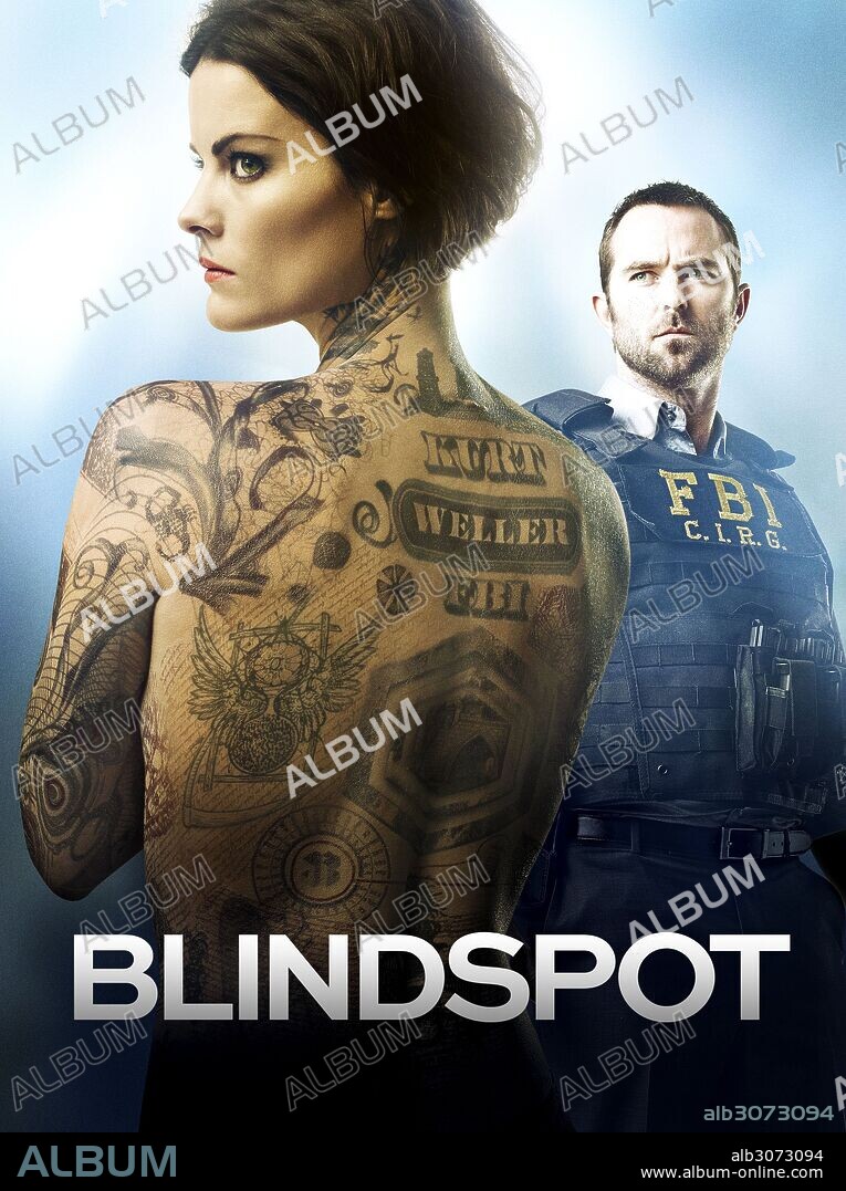 Poster of BLINDSPOT, 2015, directed by MARCOS SIEGA, MARK PELLINGTON and STEVE SHILL. Copyright NBC.