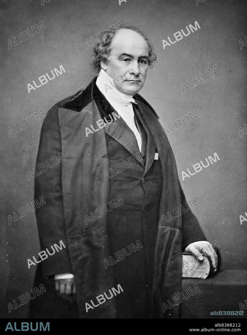 Rev. Francis L. Hawks, between 1855 and 1865. [Writer, historian, educator, priest of the Episcopal Church].