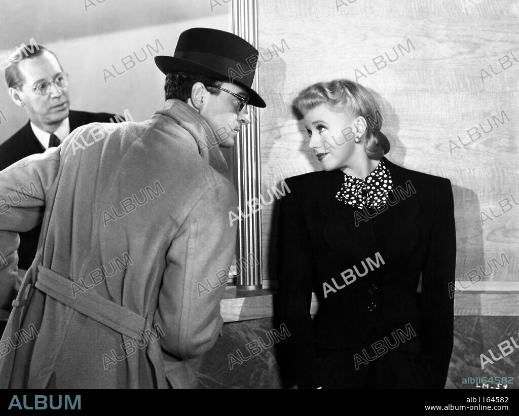 DAVID NIVEN and GINGER ROGERS in BACHELOR MOTHER, 1939, directed by GARSON KANIN. Copyright RKO.