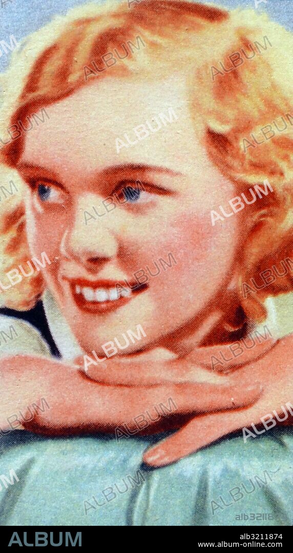 Nova Pilbeam (1919-2015) a British film and stage actress. Dated 20th Century.
