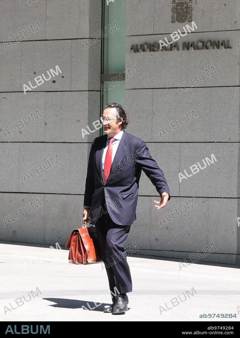 Madrid, 05/03/2017. Statement as a witness in the National Court of the PP deputy Jesús Gómez Ruiz, after declaring that he uncovered the plot of the Lezo case. Photo: Jaime García ARCHDC.